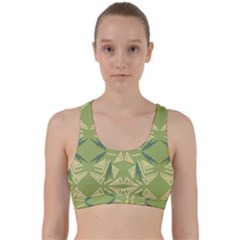 Abstract Pattern Geometric Backgrounds   Back Weave Sports Bra by Eskimos