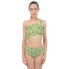 Abstract Pattern Geometric Backgrounds   Spliced Up Two Piece Swimsuit by Eskimos