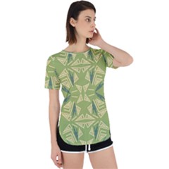 Abstract Pattern Geometric Backgrounds   Perpetual Short Sleeve T-shirt by Eskimos