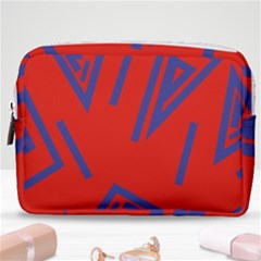 Abstract Pattern Geometric Backgrounds   Make Up Pouch (medium) by Eskimos