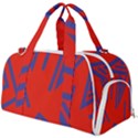 Abstract pattern geometric backgrounds   Burner Gym Duffel Bag View1