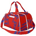 Abstract pattern geometric backgrounds   Burner Gym Duffel Bag View2