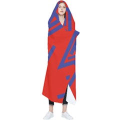 Abstract Pattern Geometric Backgrounds   Wearable Blanket by Eskimos