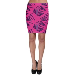 Abstract Pattern Geometric Backgrounds   Bodycon Skirt by Eskimos