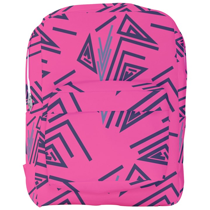 Abstract pattern geometric backgrounds   Full Print Backpack