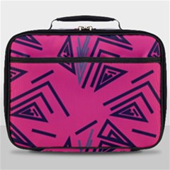 Abstract Pattern Geometric Backgrounds   Full Print Lunch Bag by Eskimos