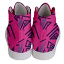 Abstract pattern geometric backgrounds   Women s Hi-Top Skate Sneakers View4