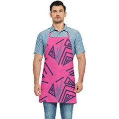 Abstract Pattern Geometric Backgrounds   Kitchen Apron by Eskimos