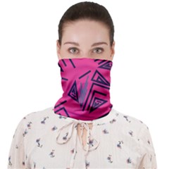 Abstract Pattern Geometric Backgrounds   Face Covering Bandana (adult) by Eskimos