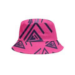 Abstract Pattern Geometric Backgrounds   Bucket Hat (kids)