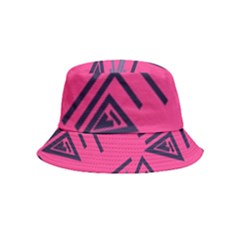 Abstract Pattern Geometric Backgrounds   Inside Out Bucket Hat (kids)