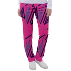 Abstract Pattern Geometric Backgrounds   Women s Casual Pants by Eskimos