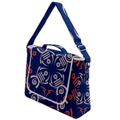 Abstract Pattern Geometric Backgrounds   Box Up Messenger Bag by Eskimos