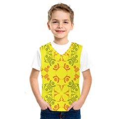 Abstract Pattern Geometric Backgrounds   Kids  Basketball Tank Top by Eskimos