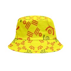 Abstract Pattern Geometric Backgrounds   Inside Out Bucket Hat