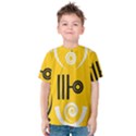 Abstract pattern geometric backgrounds   Kids  Cotton Tee View1