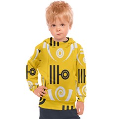 Abstract Pattern Geometric Backgrounds   Kids  Hooded Pullover by Eskimos