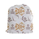 Abstract pattern geometric backgrounds   Drawstring Pouch (2XL) View1