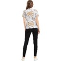 Abstract pattern geometric backgrounds   Women s Short Sleeve Rash Guard View2