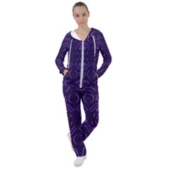 Abstract Pattern Geometric Backgrounds   Women s Tracksuit by Eskimos