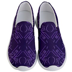 Abstract Pattern Geometric Backgrounds   Men s Lightweight Slip Ons by Eskimos