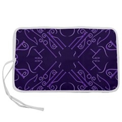 Abstract Pattern Geometric Backgrounds   Pen Storage Case (l) by Eskimos