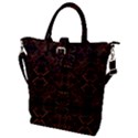 Abstract pattern geometric backgrounds   Buckle Top Tote Bag View1