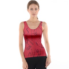 Abstract Pattern Geometric Backgrounds   Tank Top by Eskimos