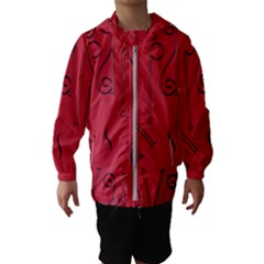 Abstract Pattern Geometric Backgrounds   Kids  Hooded Windbreaker by Eskimos