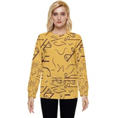 Abstract Pattern Geometric Backgrounds   Hidden Pocket Sweatshirt by Eskimos