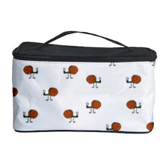 Funny Cartoon Sketchy Snail Drawing Pattern Cosmetic Storage by dflcprintsclothing