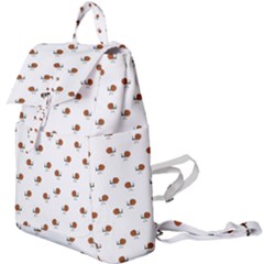 Funny Cartoon Sketchy Snail Drawing Pattern Buckle Everyday Backpack by dflcprintsclothing