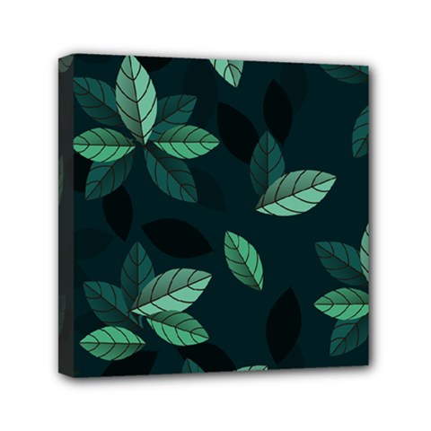 Foliage Mini Canvas 6  X 6  (stretched)