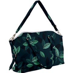 Foliage Canvas Crossbody Bag by HermanTelo