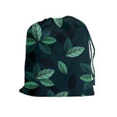 Foliage Drawstring Pouch (xl)