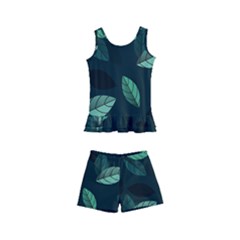 Foliage Kids  Boyleg Swimsuit