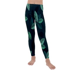 Foliage Kids  Lightweight Velour Leggings by HermanTelo