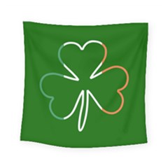 Shamrock Irish Clover St Patrick Square Tapestry (small)