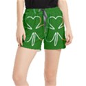 Shamrock Irish Clover St Patrick Women s Runner Shorts View1