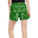 Shamrock Irish Clover St Patrick Women s Runner Shorts View2