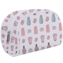 Pattern With Clothes For Newborns Make Up Case (Large) View1