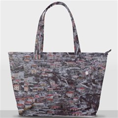 Metsovo Aerial Cityscape, Greece Back Pocket Shoulder Bag  by dflcprintsclothing