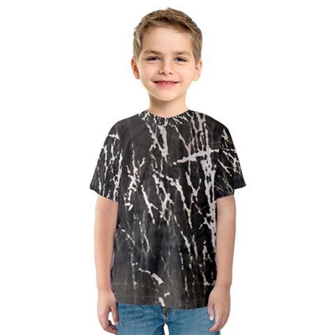 Abstract Light Games 1 Kids  Sport Mesh Tee by DimitriosArt