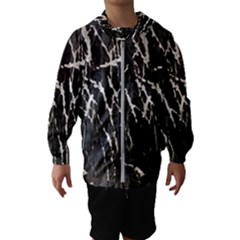 Abstract Light Games 1 Kids  Hooded Windbreaker by DimitriosArt