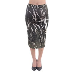 Abstract Light Games 1 Midi Pencil Skirt by DimitriosArt