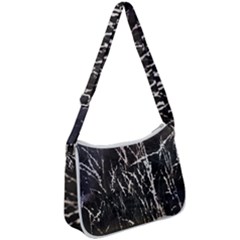 Abstract Light Games 1 Zip Up Shoulder Bag by DimitriosArt