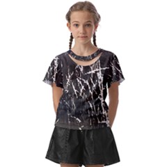 Abstract Light Games 1 Kids  Front Cut Tee by DimitriosArt