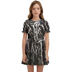 Abstract Light Games 1 Kids  Sweet Collar Dress by DimitriosArt