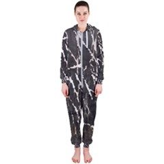 Abstract Light Games 1 Hooded Jumpsuit (ladies) by DimitriosArt