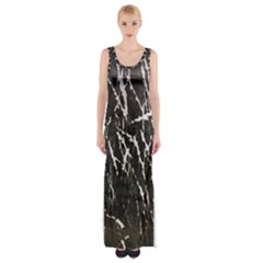 Abstract Light Games 1 Thigh Split Maxi Dress by DimitriosArt